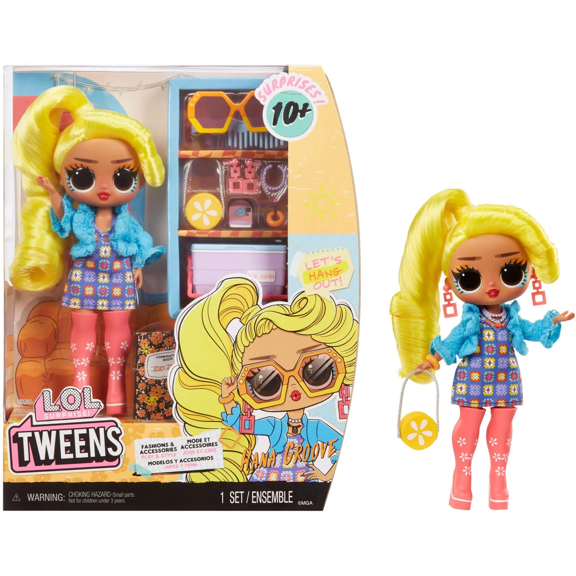 MGA Entertainment L.O.L. Surprise Tweens – Hana Groove, Puppe | 00035051591658 MGA Entertainment L.O.L. Surprise Tweens – Hana Groove, Puppe | 00035051591658