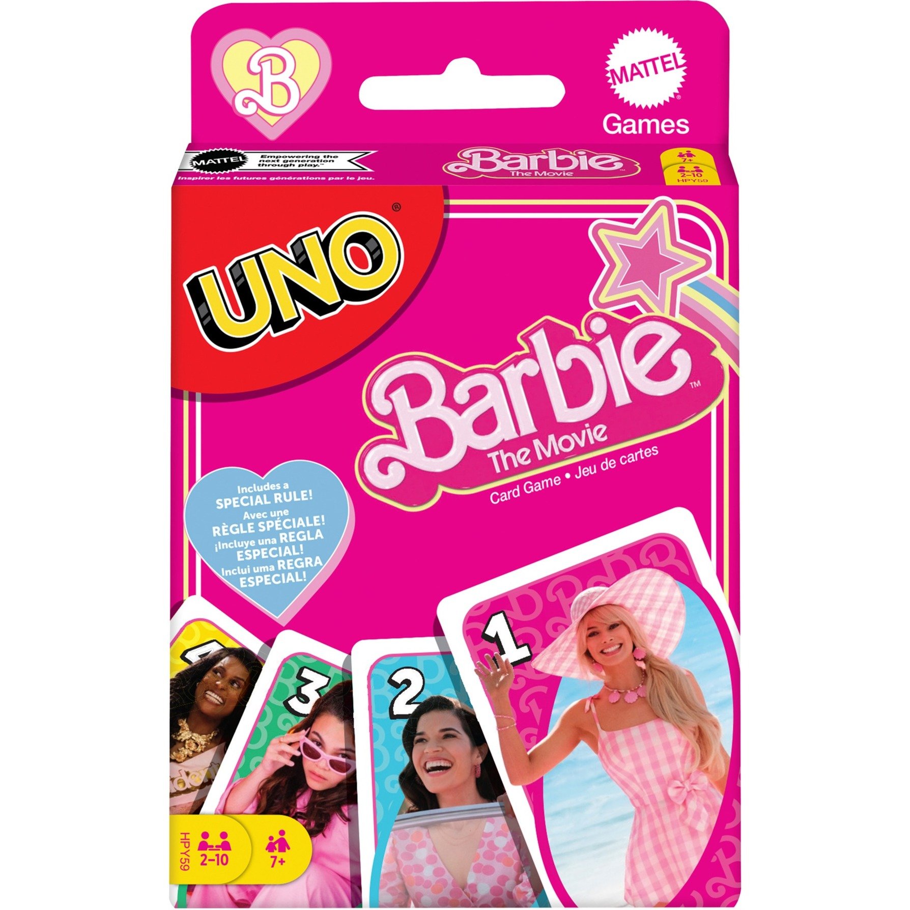 MATTEL GAMES UNO Barbie The Movie, Kartenspiel | 00194735170845 MATTEL GAMES UNO Barbie The Movie, Kartenspiel | 00194735170845