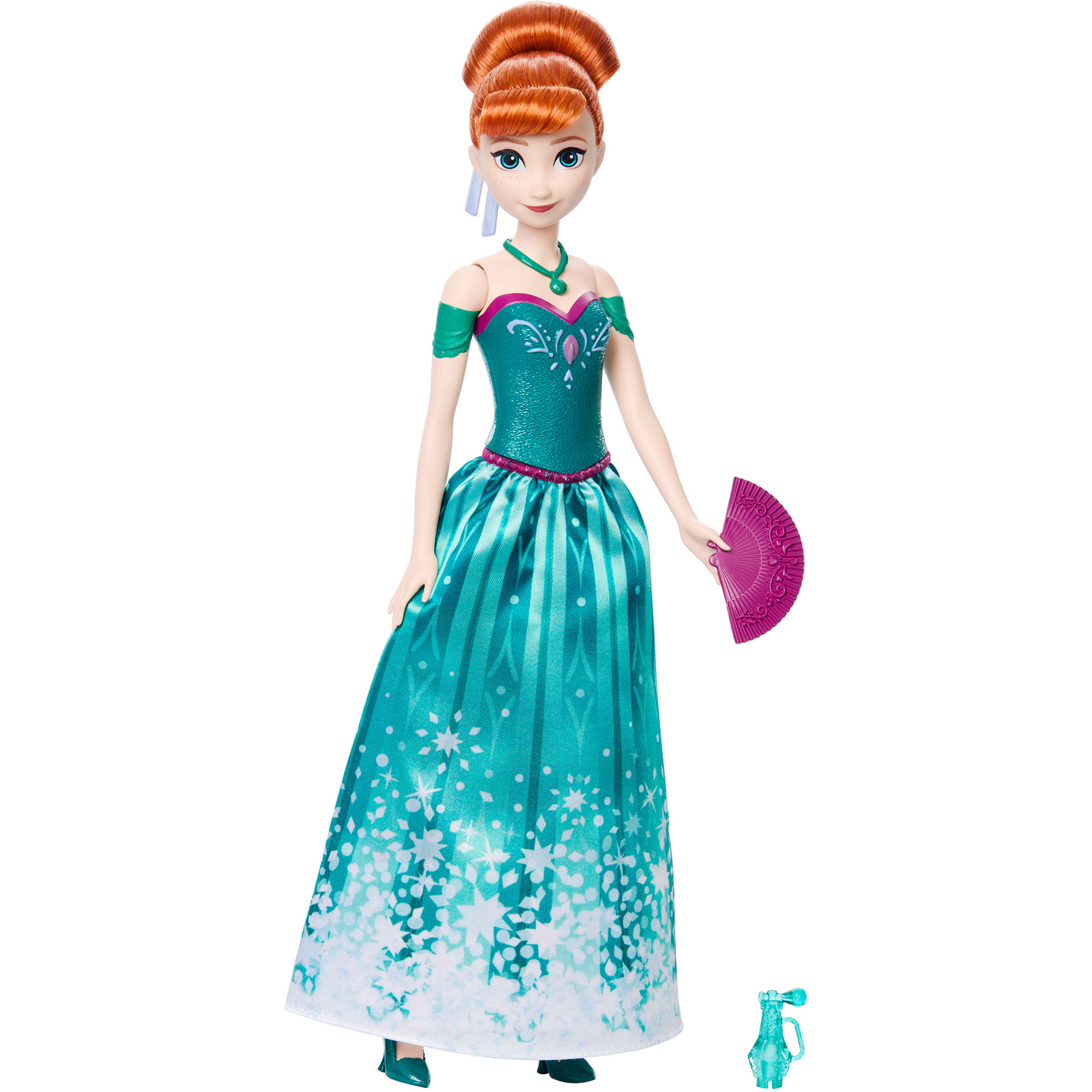 Spin and Reveal Anna Modepuppe und Accessoires mit Überraschungen aus Disney Die Eiskönigin