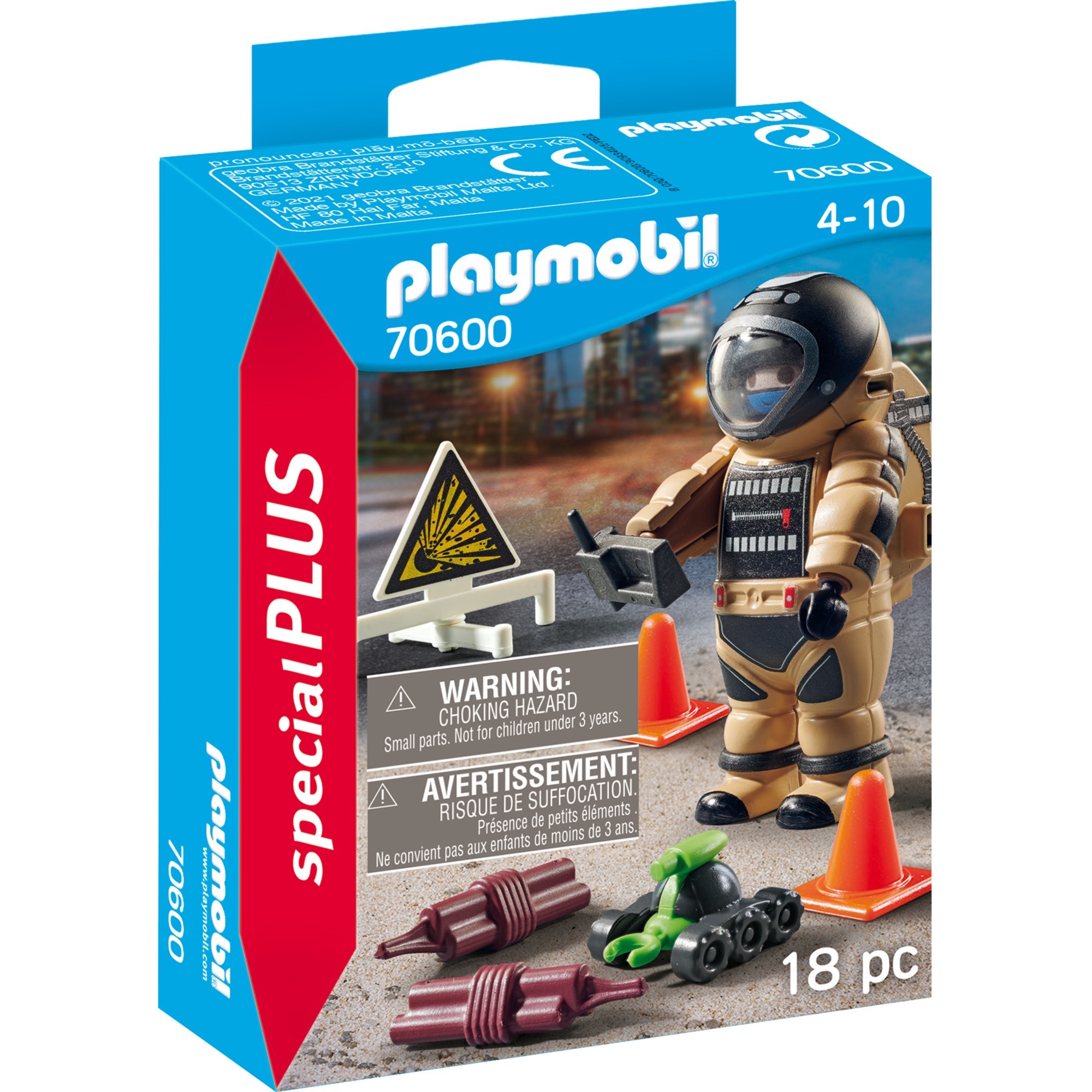 Spielzeug: PLAYMOBIL 70600 City Action - Polizei-Spezialeinsatz