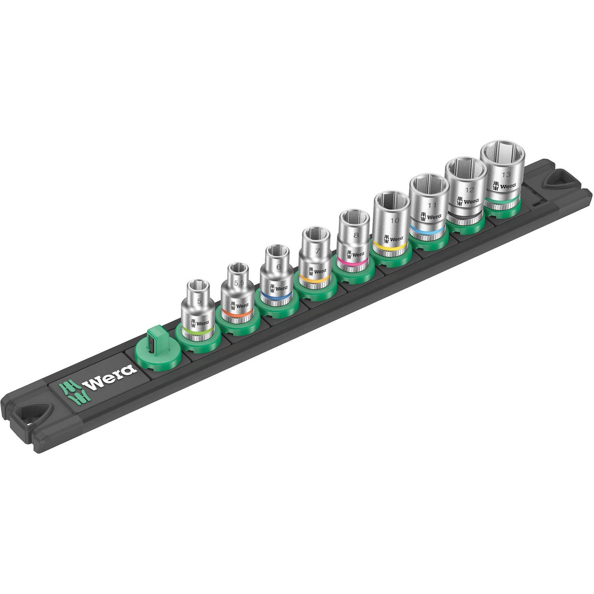Nuss-Magnetleiste A 4 Zyklop Steckschlüsseleinsatz-Satz 1/4"
