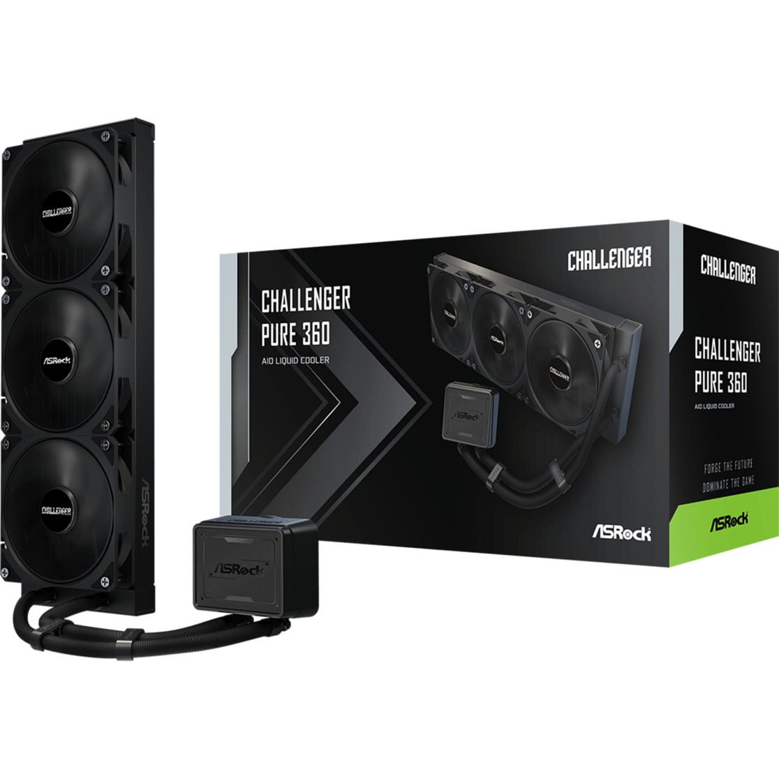 Challenger Pure 360, Wasserkühlung