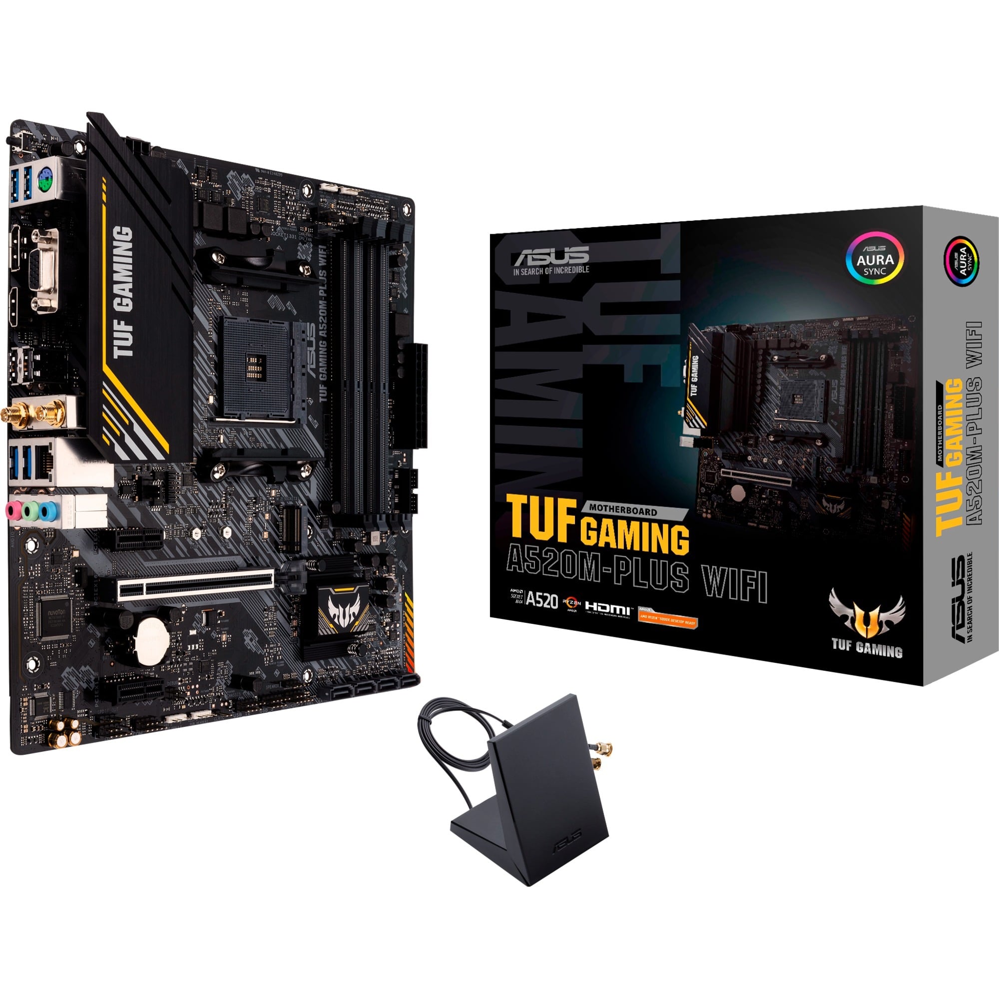 TUF GAMING A520M-PLUS WIFI, Mainboard