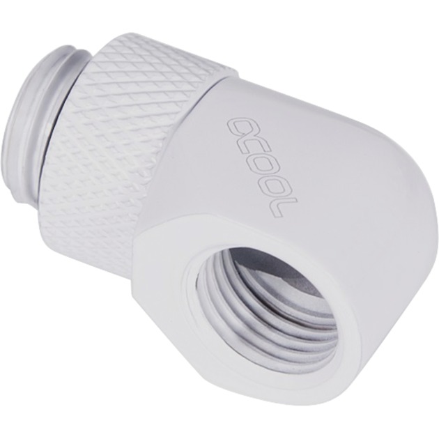 Alphacool Eiszapfen L-Verbinder drehbar G1/4 AG auf G1/4 IG – White, Verbindung | 04250197174855 Alphacool Eiszapfen L-Verbinder drehbar G1/4 AG auf G1/4 IG – White, Verbindung | 04250197174855