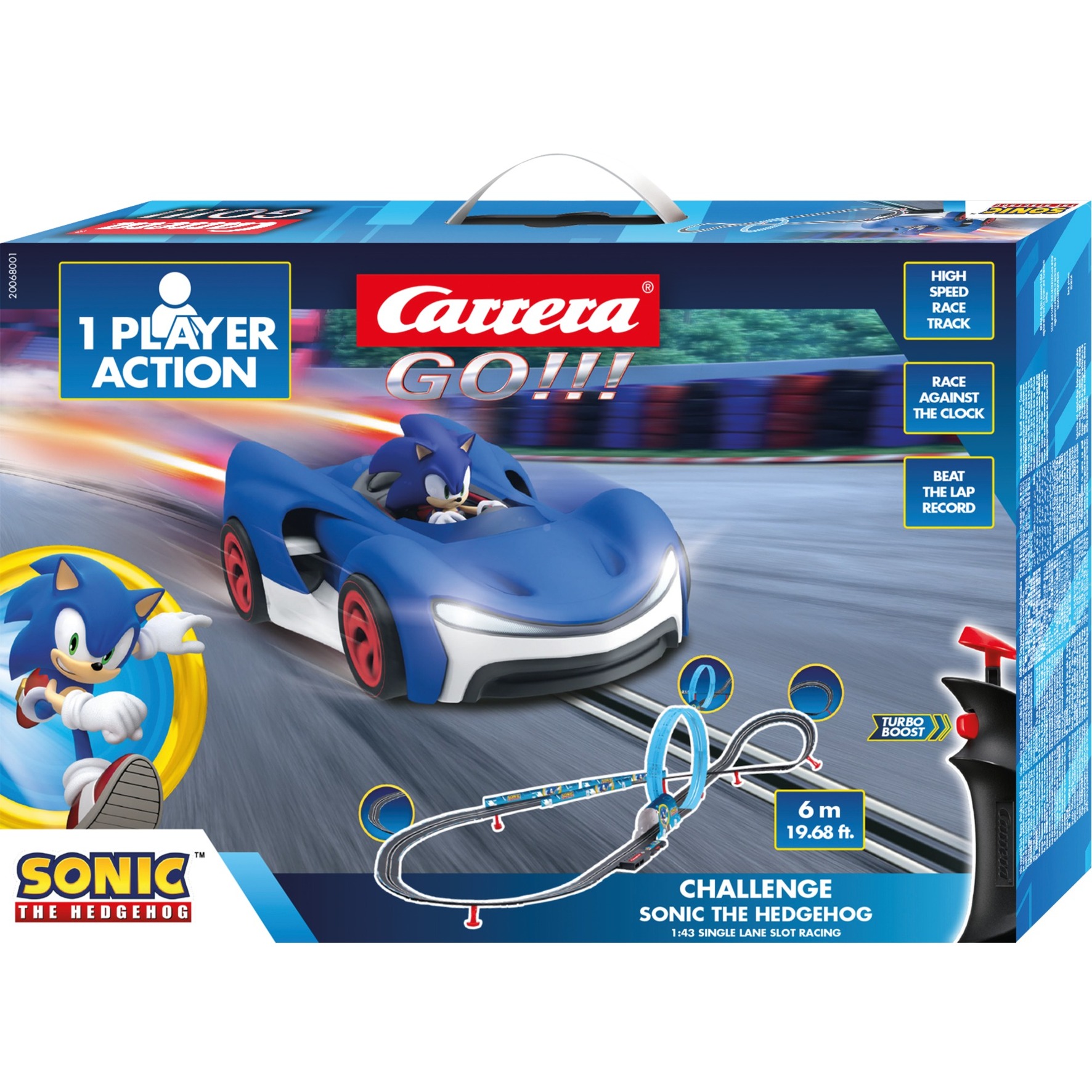 Carrera GO!!! Challenge – Sonic, Rennbahn | 04007486680012 Carrera GO!!! Challenge – Sonic, Rennbahn | 04007486680012