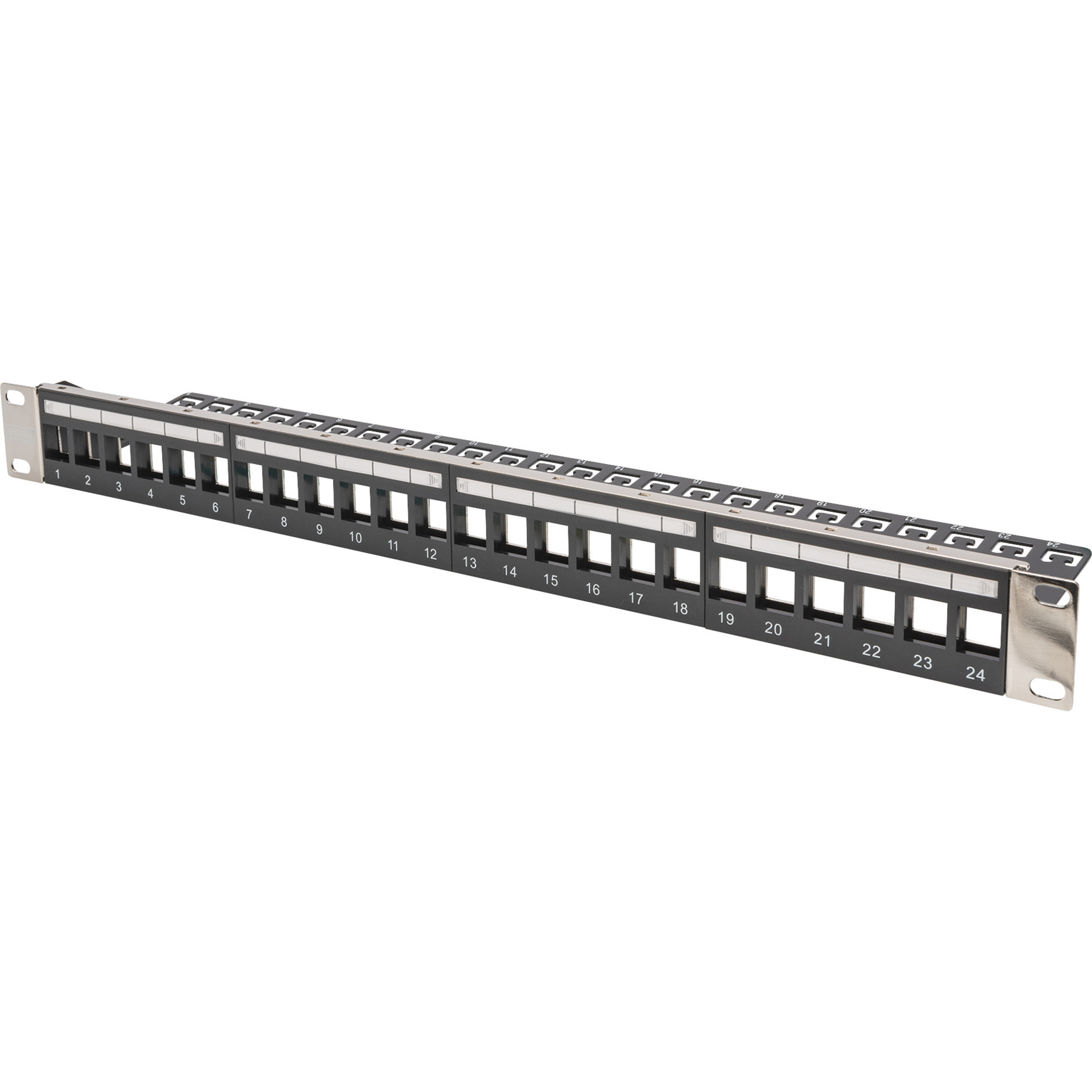 Modulares Patchpanel, 24-Port, unbestückt