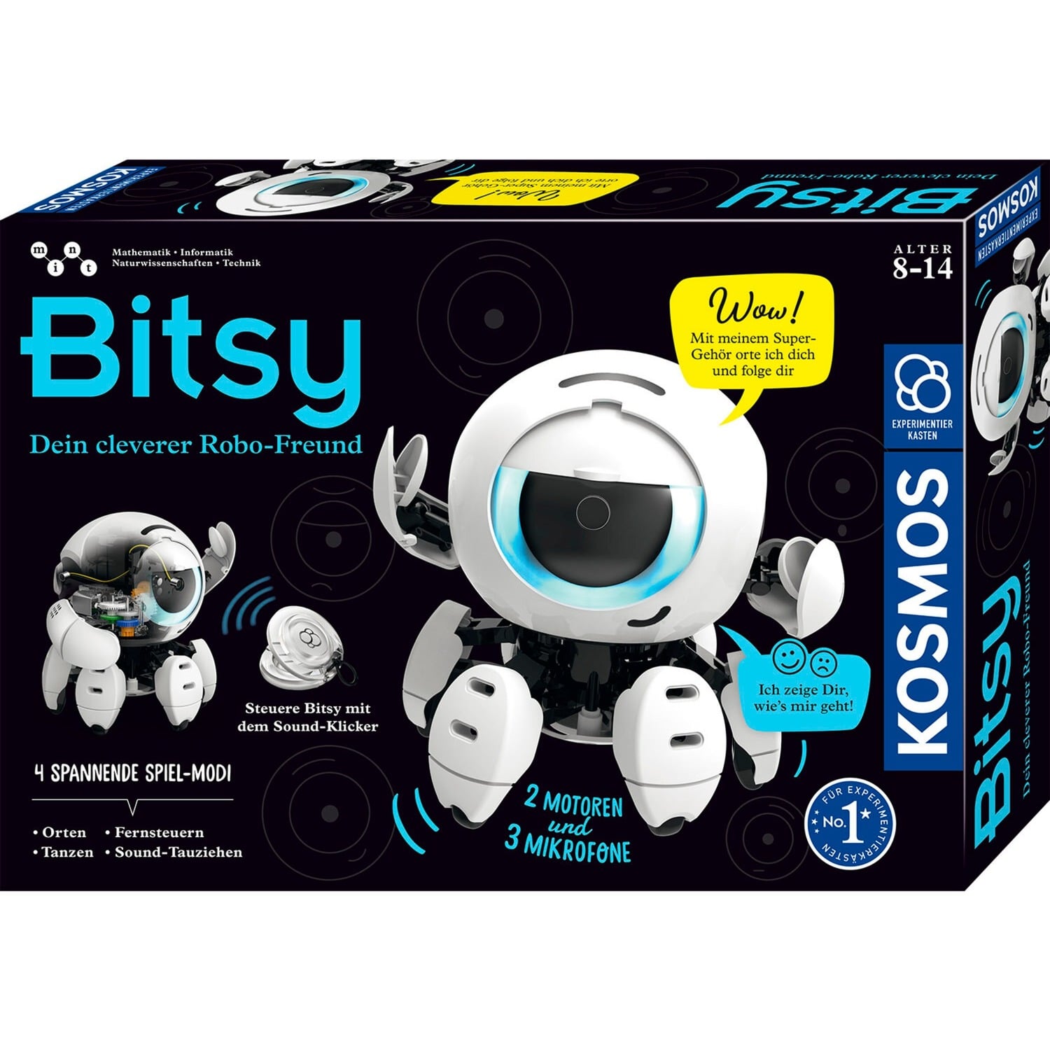 Bitsy - Dein cleverer Robo-Freund, Experimentierkasten