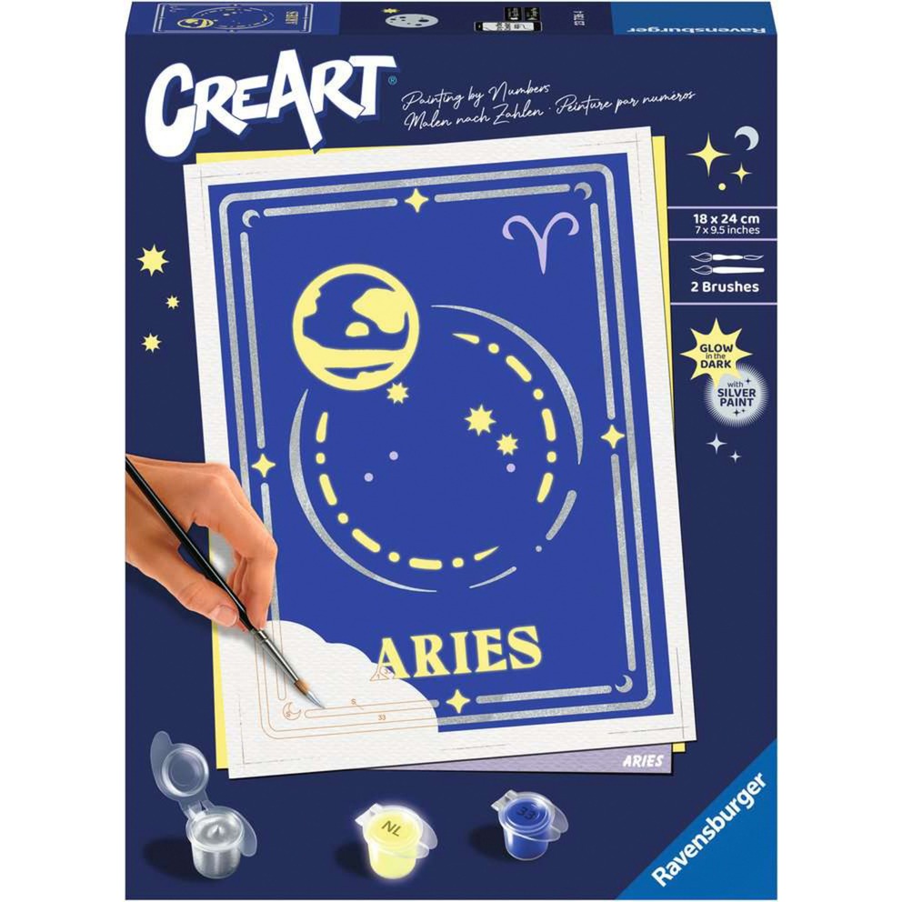 CreArt - Sternzeichen Widder, Malen