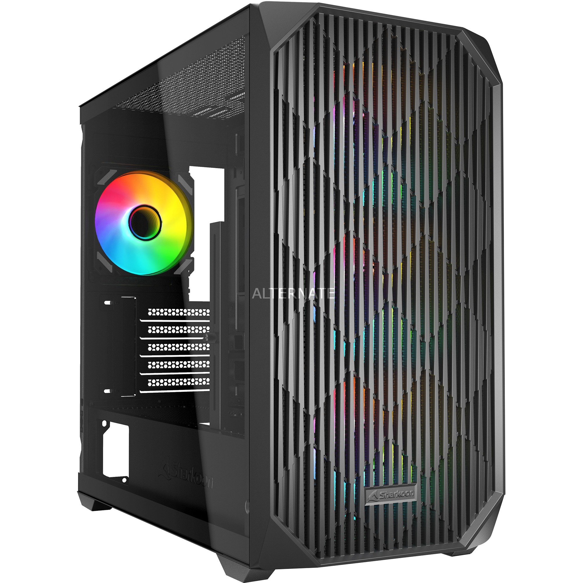 Sharkoon MK3 RGB , Tower-Gehäuse | 04044951041749 Sharkoon MK3 RGB , Tower-Gehäuse | 04044951041749