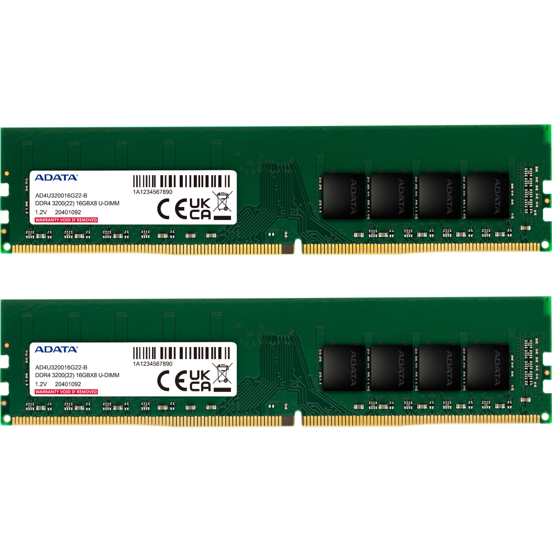 DIMM 32 GB DDR4-3200 (2x 16 GB) Dual-Kit, Arbeitsspeicher