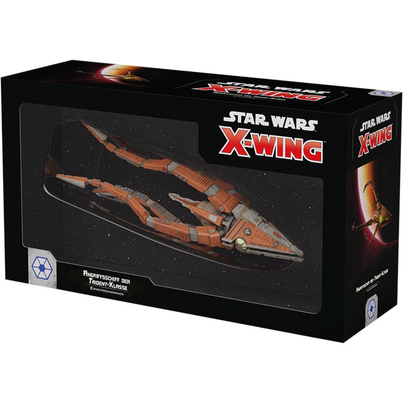 Spielzeug: Asmodee Star Wars: X-Wing 2.Ed. - Angriffsschiff der Trident-Klasse, Tabletop