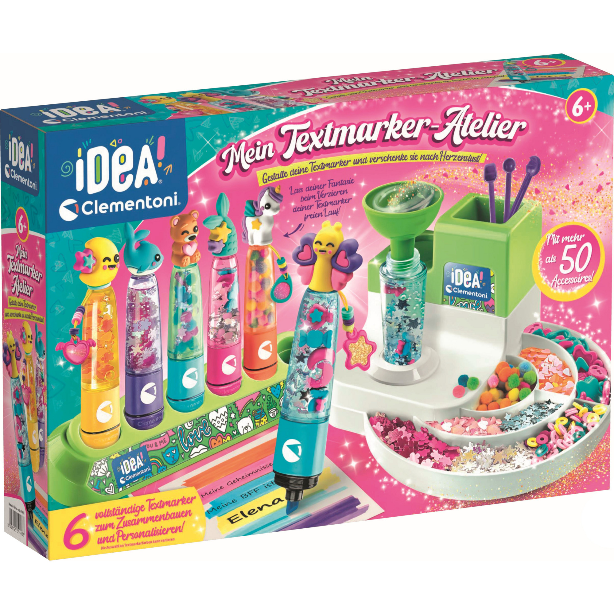 Textmarker Atelier, Experimentierkasten