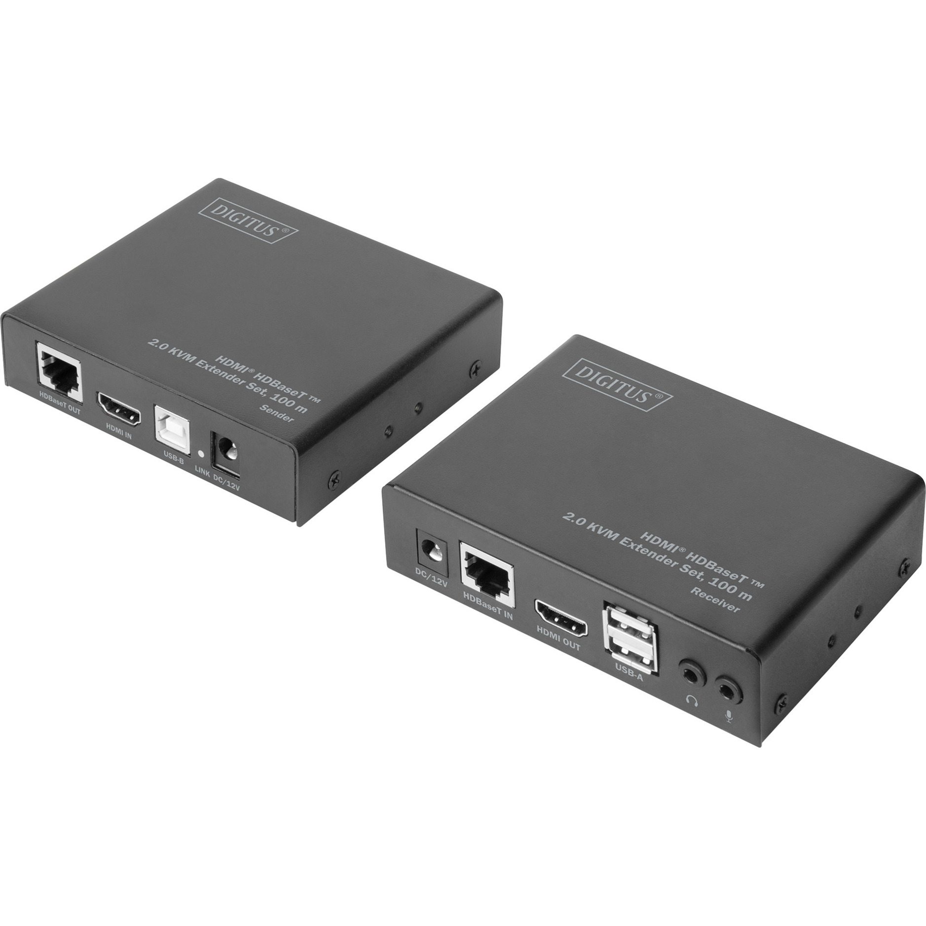 4K HDBaseT 2.0 HDMI KVM Extender Set, HDMI Verlängerung