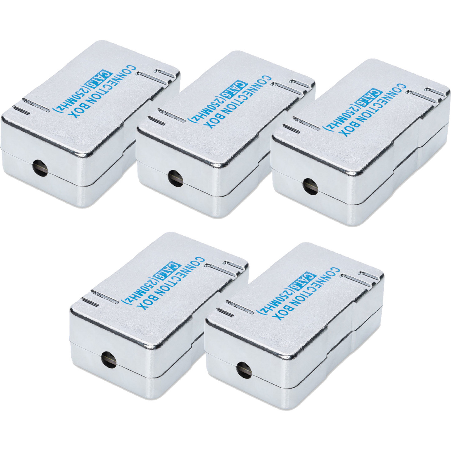CAT 6 Verbindungsmodul für Twisted Pair Kabel - 5 Stk., Adapter