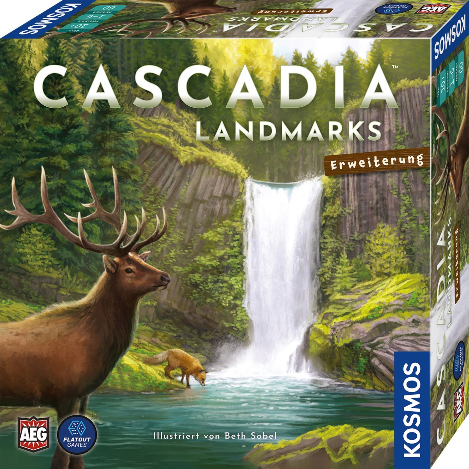 Kosmos Cascadia Landmarks, Gesellschaftsspiel | 04002051683955 Kosmos Cascadia Landmarks, Gesellschaftsspiel | 04002051683955