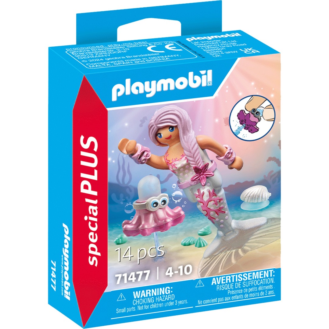 71477 specialPLUS Meerjungfrau mit Spritzkrake, Konstruktionsspielzeug