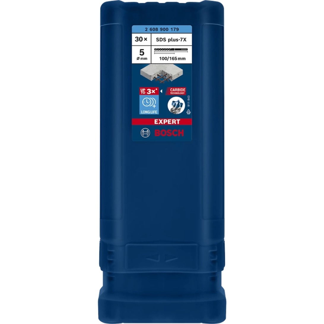 EXPERT Hammerbohrer SDS-plus-7X, Ø 5mm, 30 Stück