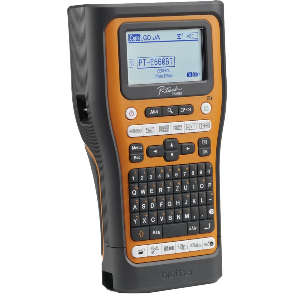 P-Touch E560BTVP mit Brother L-BOXX 136, Beschriftungsgerät