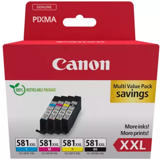 Canon Tinte Multipack CLI-581XXL | 08714574679068