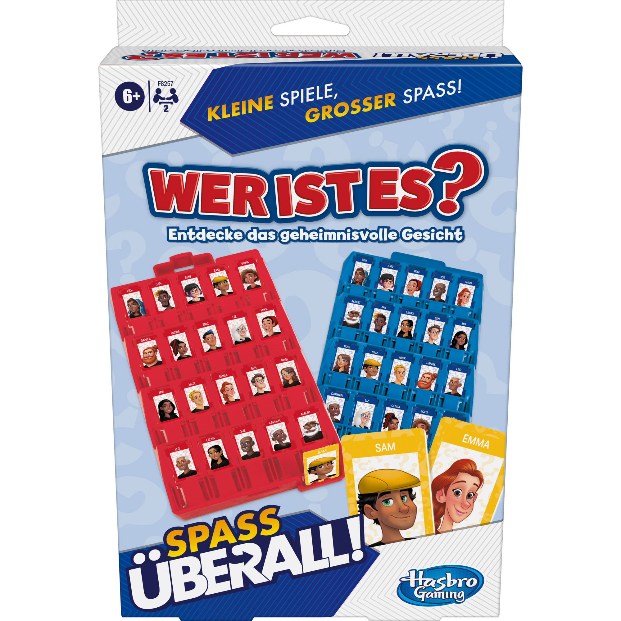 Wer ist es? Kompakt - klassisches Ratespiel in kompakter Reisegröße