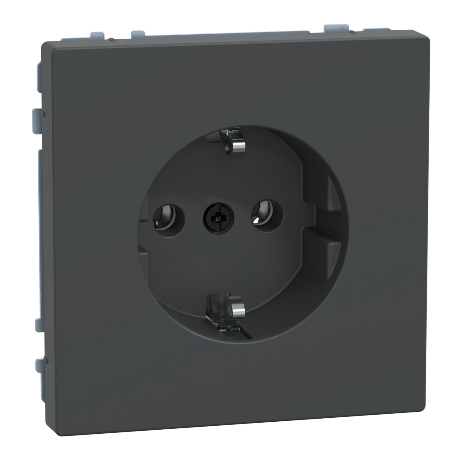 Schutzkontakt-Steckdose mit Steckklemmen, Unterputz, 16 Ampere, 250 Volt, IP20
