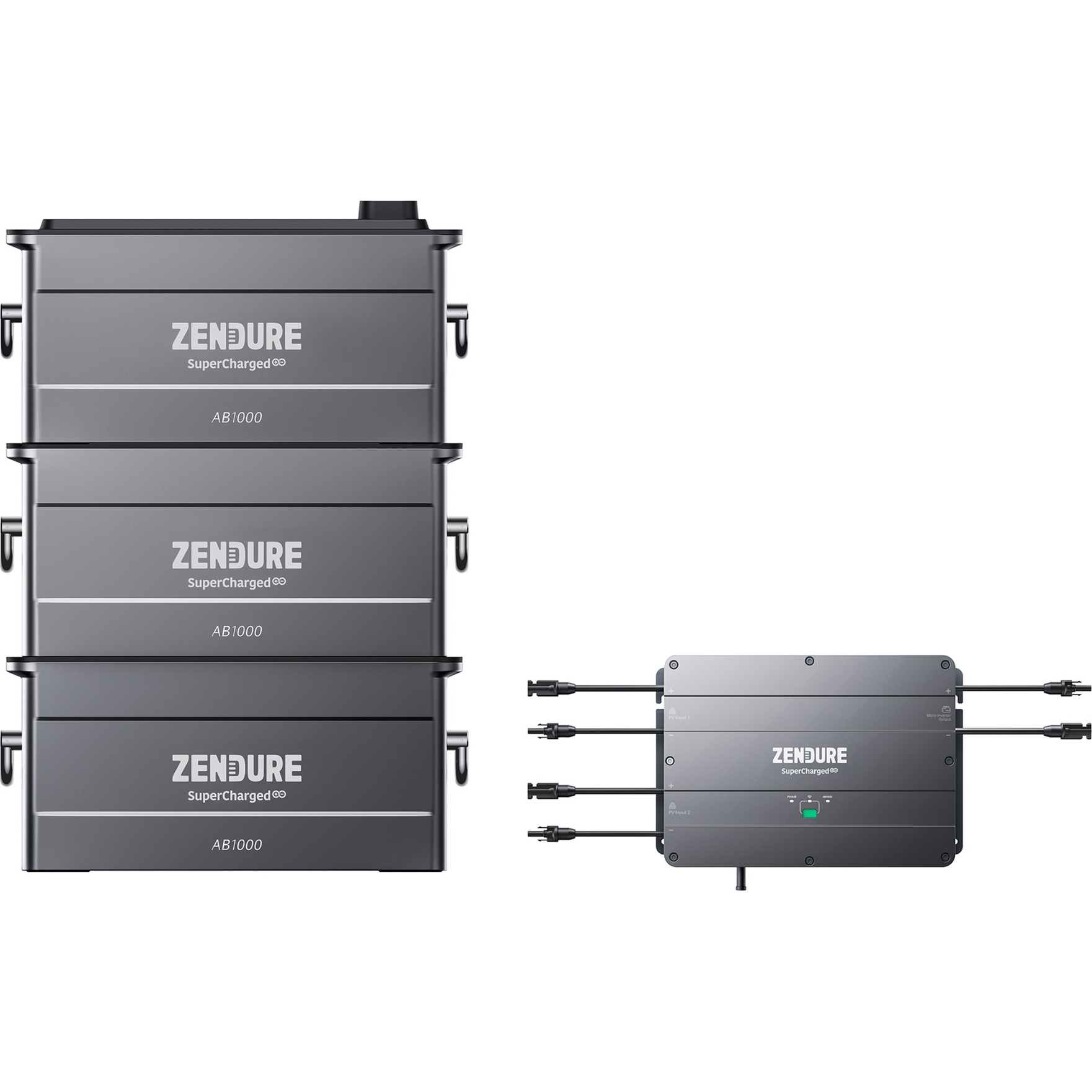 Zendure SolarFlow Set 2,88kWh, Smart PV Hub inkl. 3x Powerstation 960Wh, 0% MWST | 04262397635029 Zendure SolarFlow Set 2,88kWh, Smart PV Hub inkl. 3x Powerstation 960Wh, 0% MWST | 04262397635029
