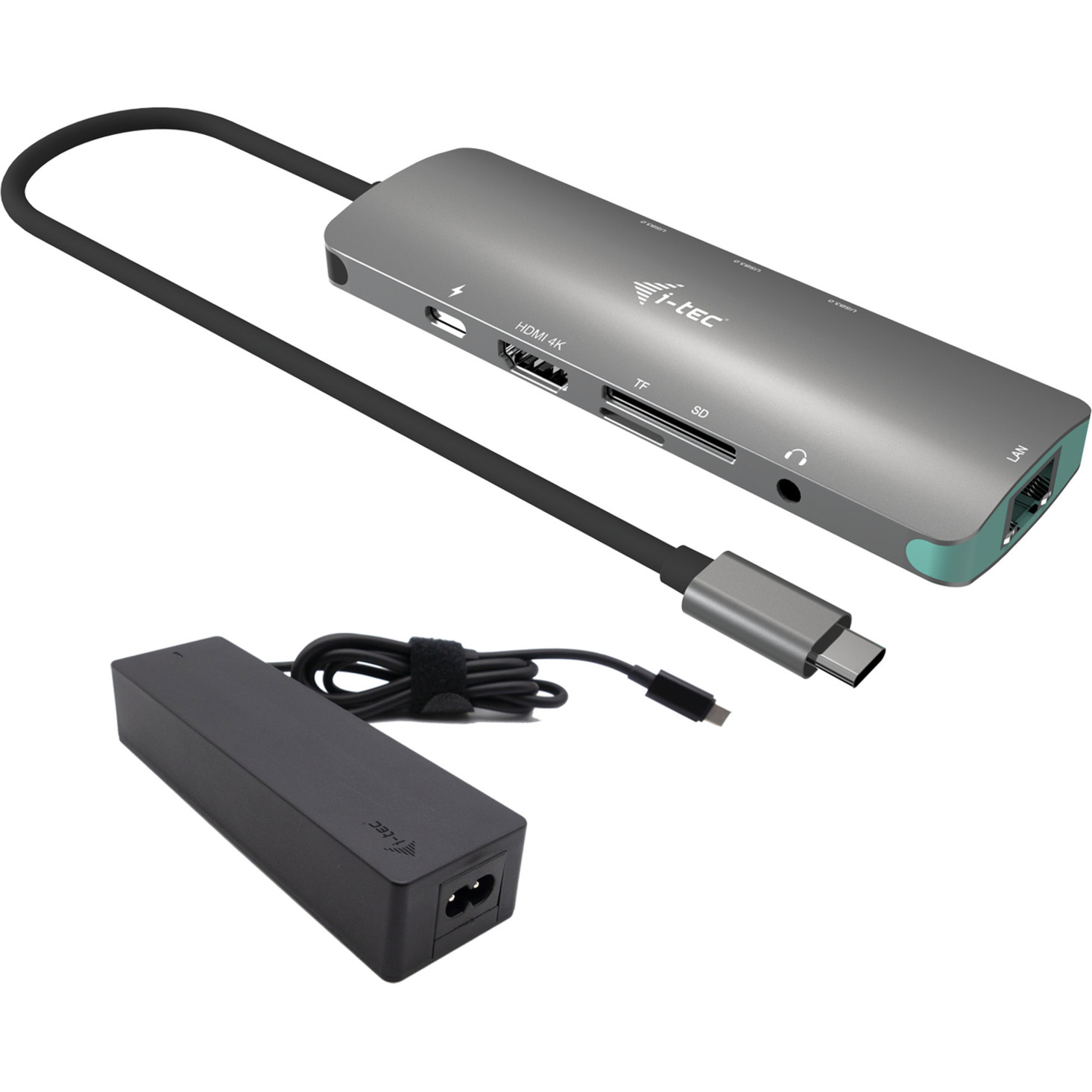 USB-C Metal Nano 4K Docking Station, Dockingstation