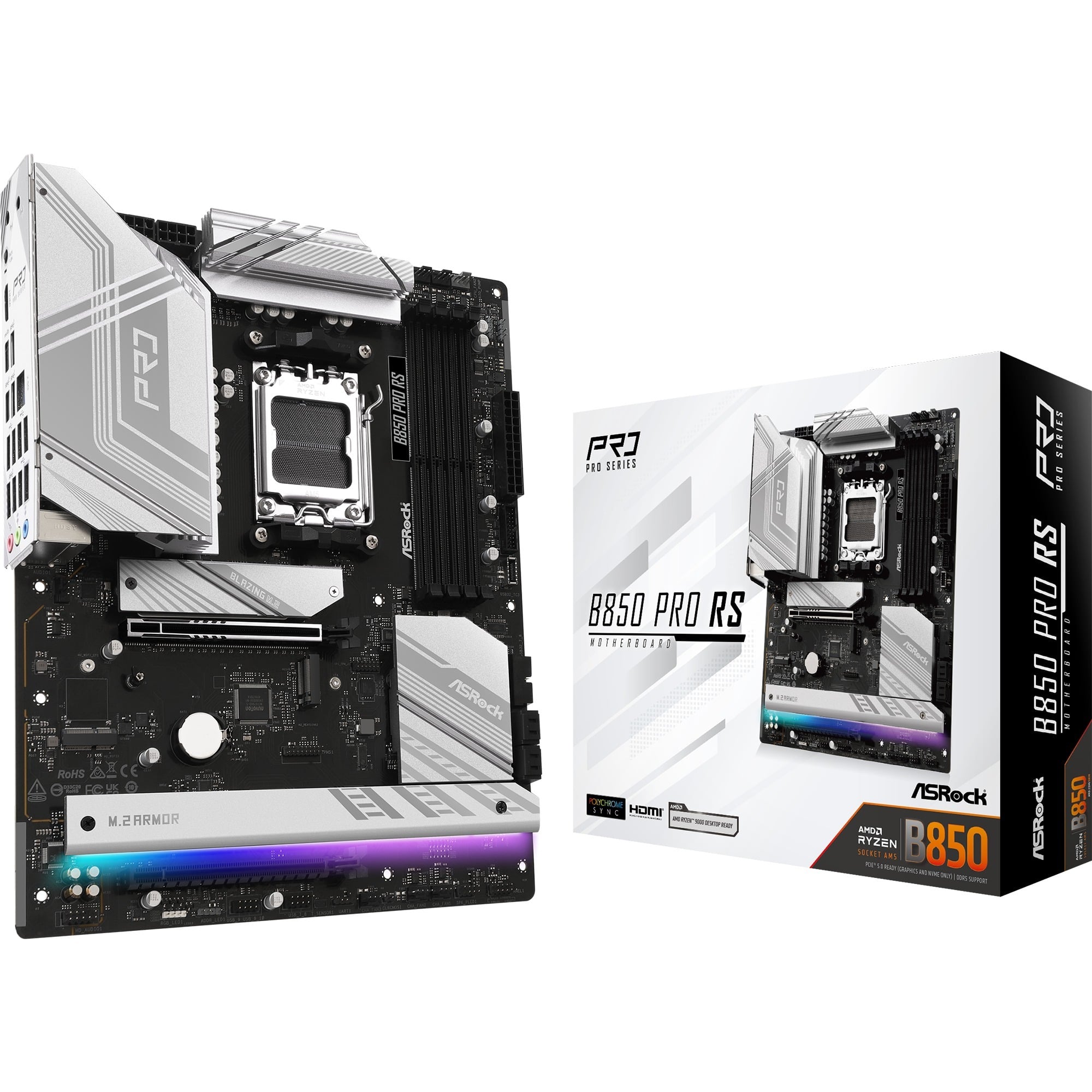 B850 Pro RS, Mainboard