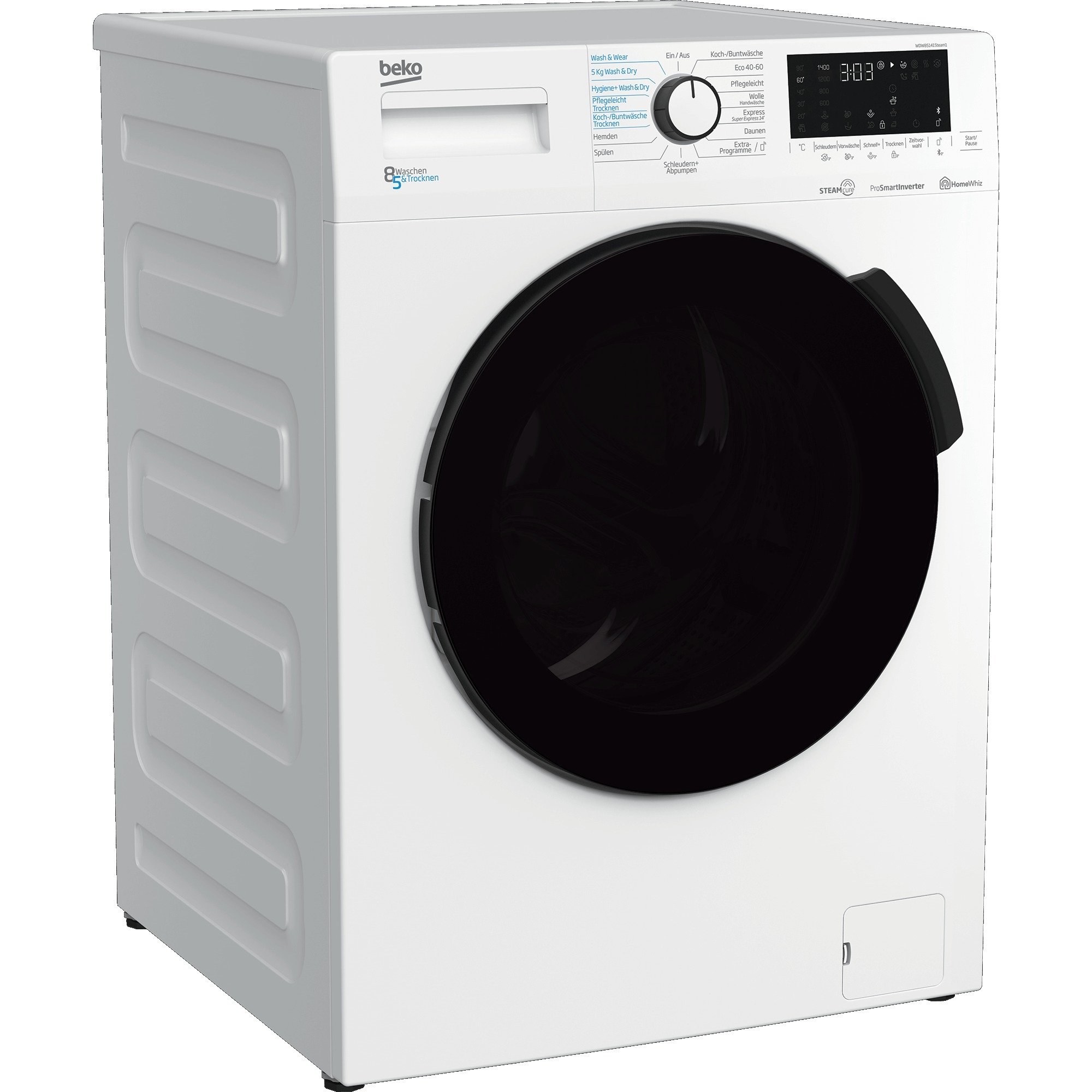 Beko WDW85141Steam1, Waschtrockner | 08690842353345 Beko WDW85141Steam1, Waschtrockner | 08690842353345