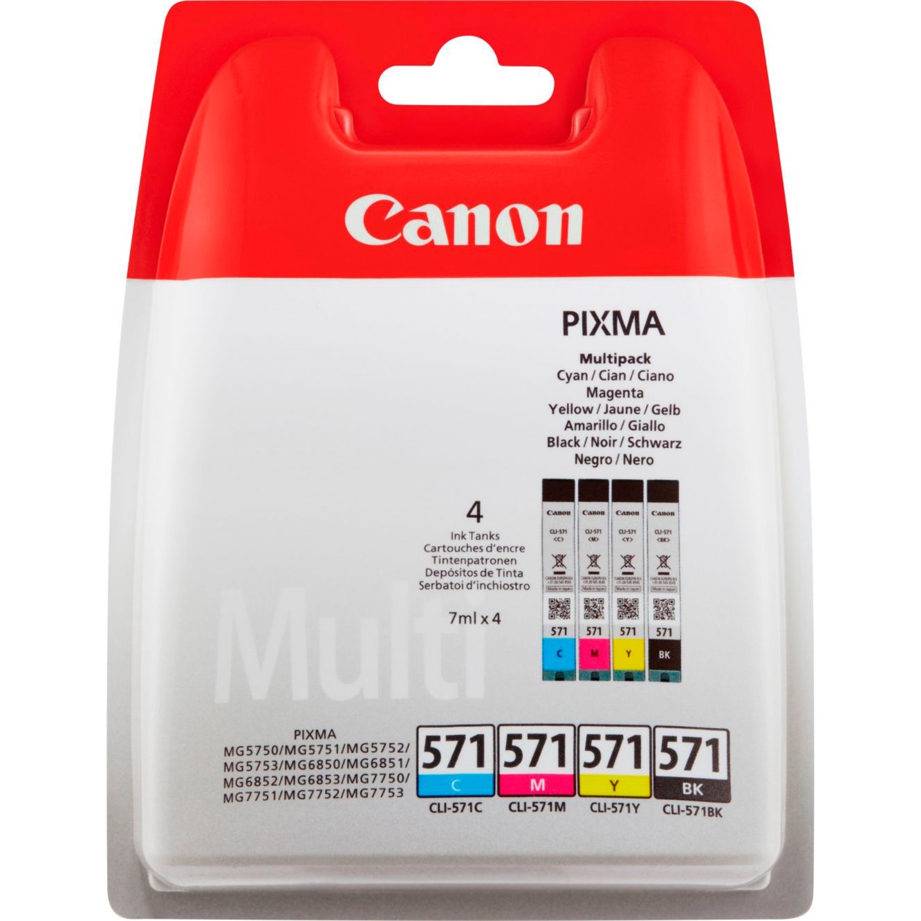 Canon Tinte Multipack CLI-571 | 08714574679198
