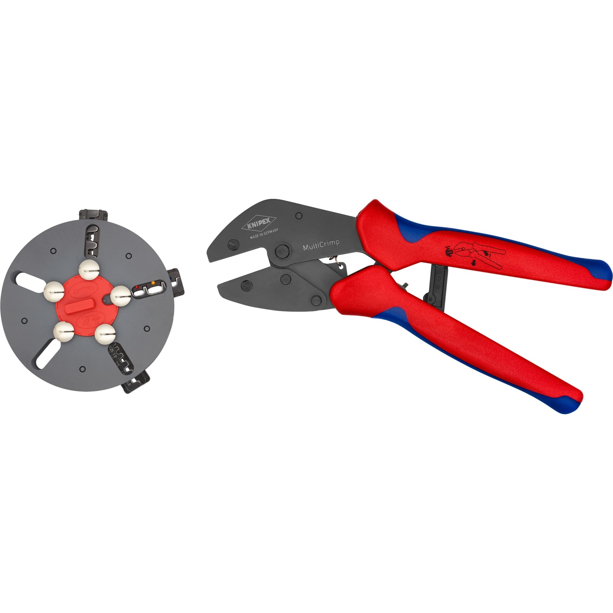 MultiCrimp 97 33 01, mit Wechselmagazin, Crimpzange