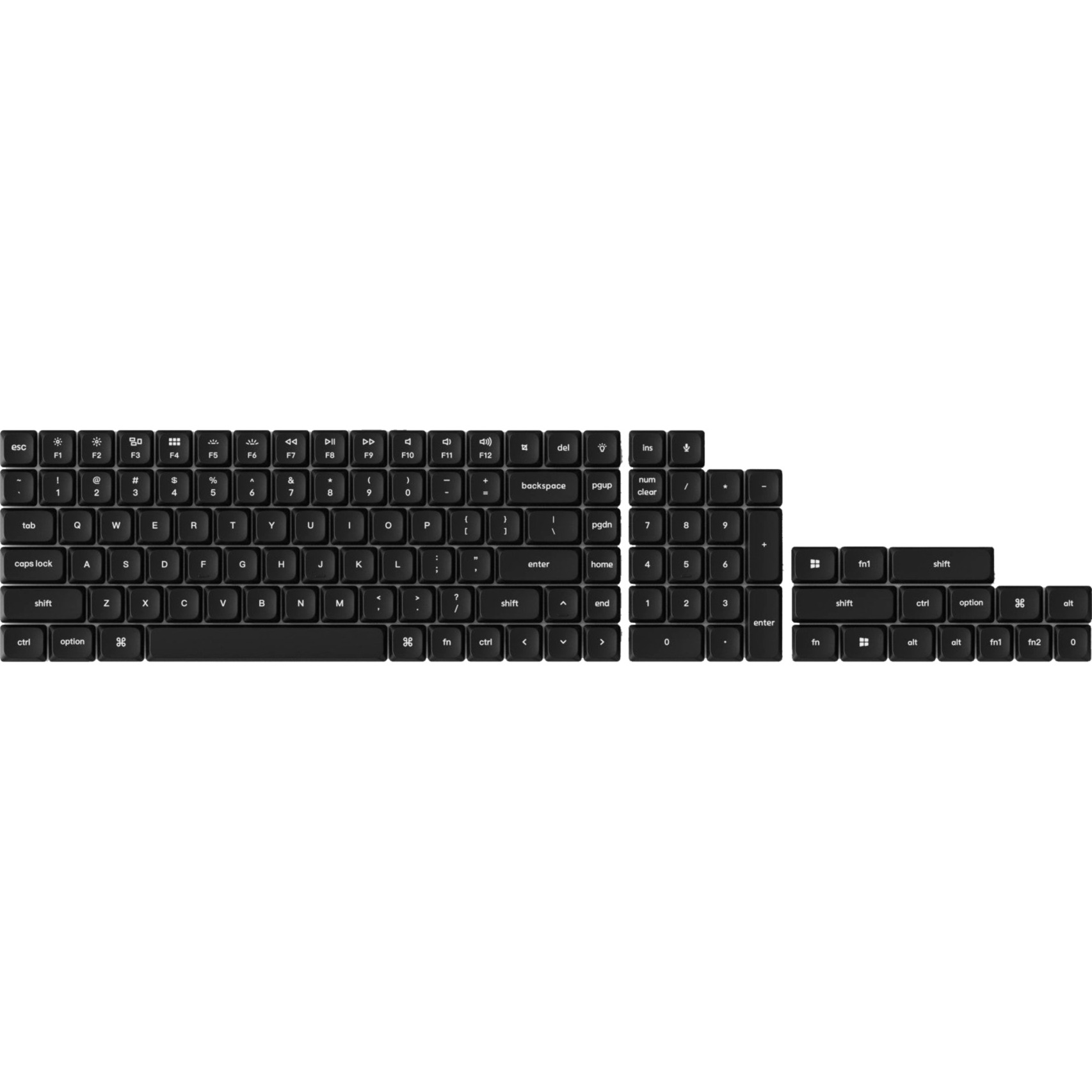 Keychron Low Profile Double Shot PBT Keycap-Set, Tastenkappe | 04895248829669 Keychron Low Profile Double Shot PBT Keycap-Set, Tastenkappe | 04895248829669