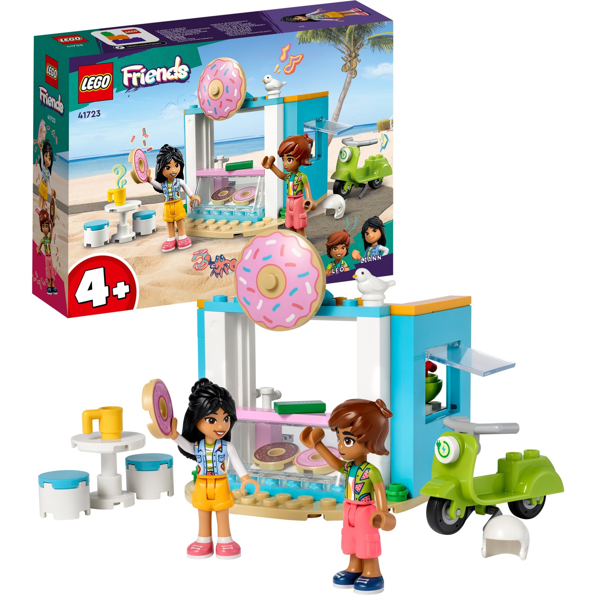 41723 Friends Donut-Laden, Konstruktionsspielzeug