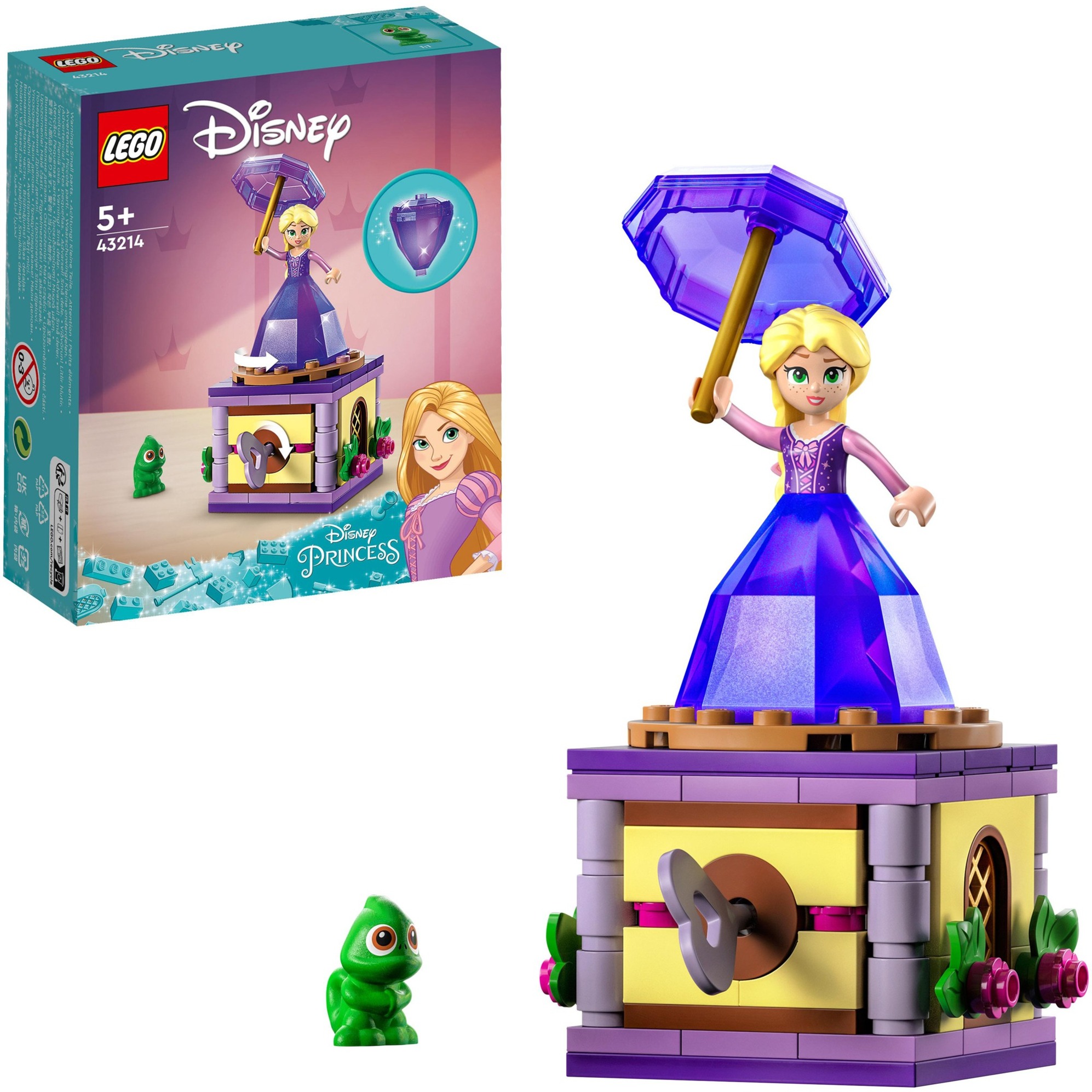 43214 Disney Princess Rapunzel-Spieluhr, Konstruktionsspielzeug