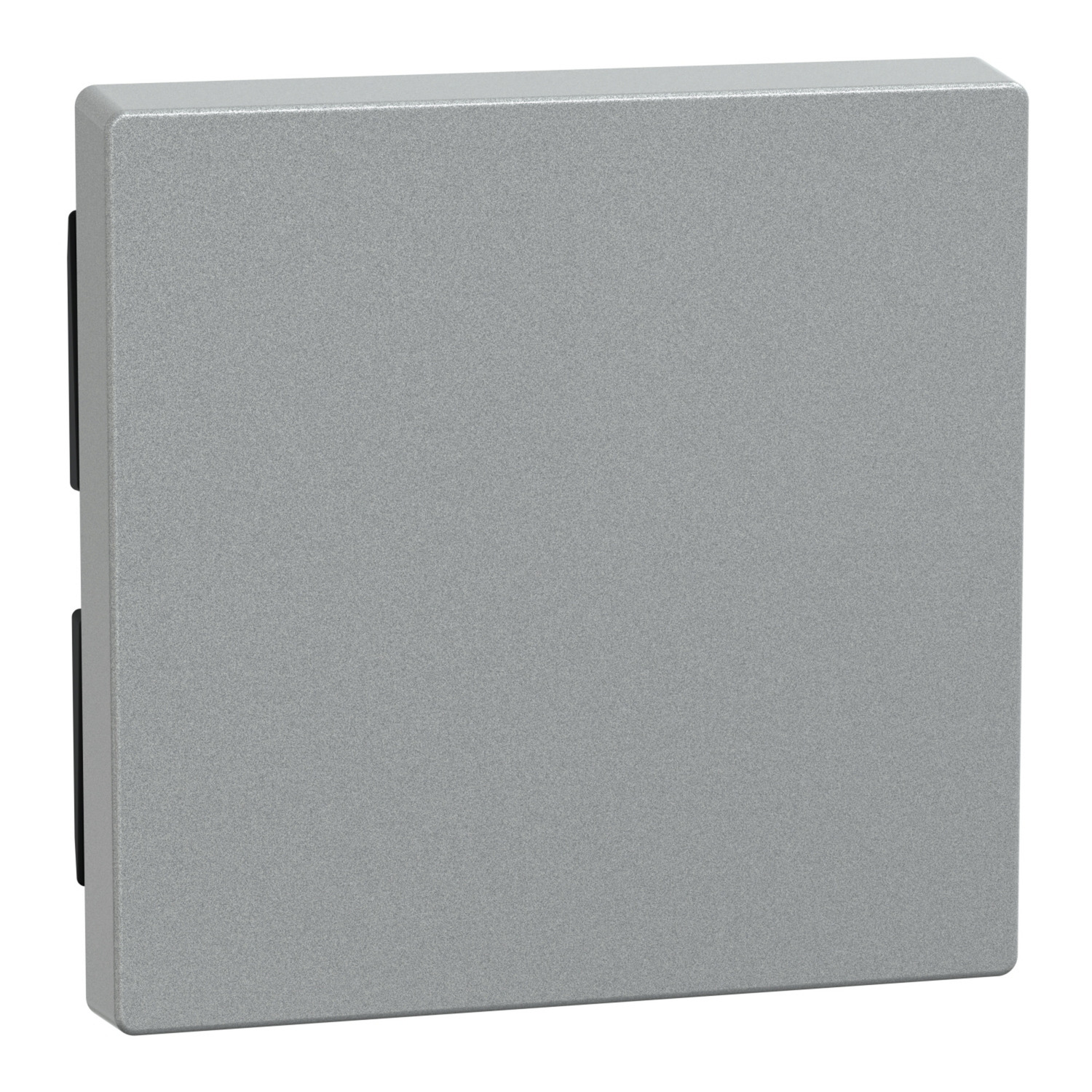 Wippe Aluminium für Wechselschalter, Kreuzschalter und Taster, einteilige Ausführung