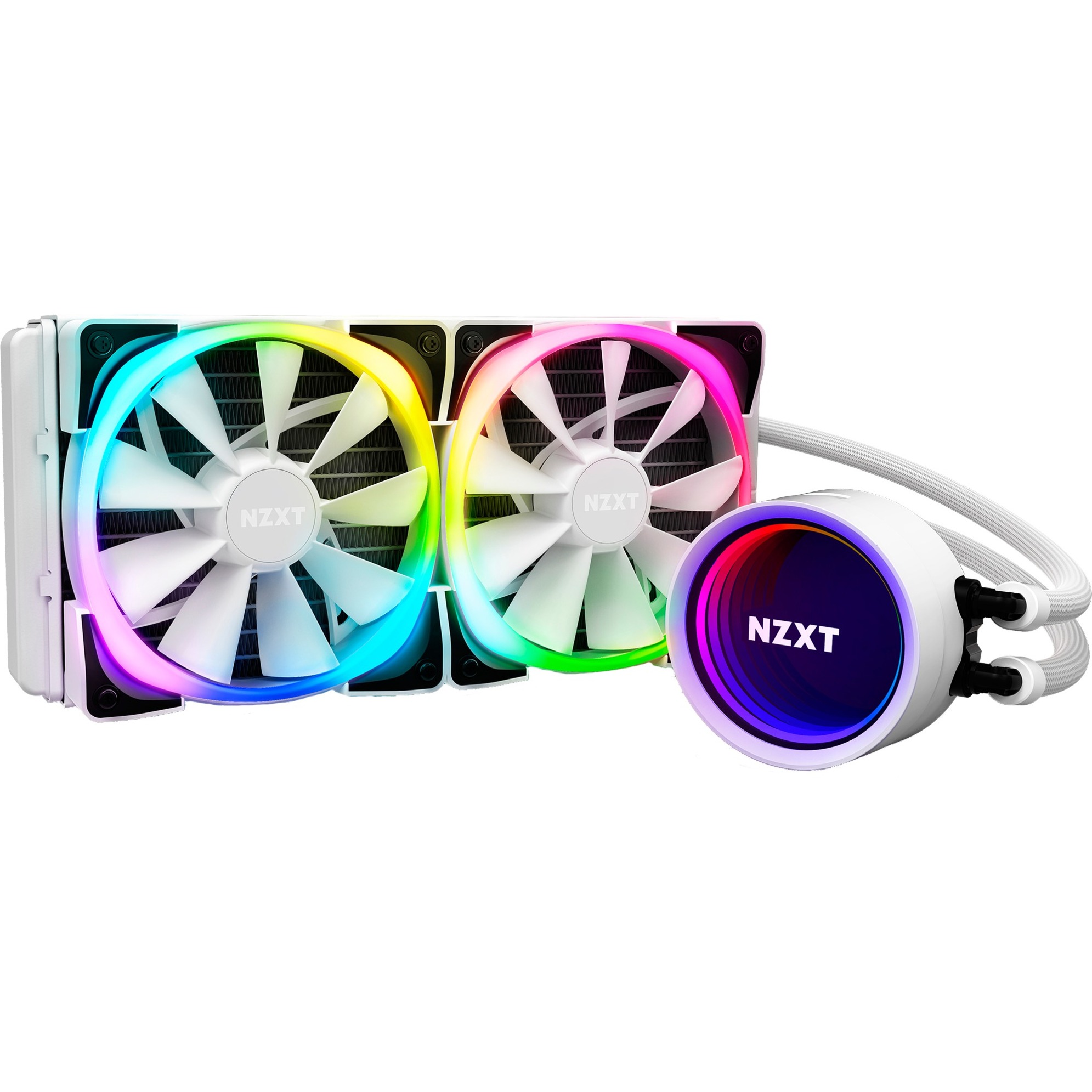 Nzxt Kraken X53 RGB White 240mm, Wasserkühlung | 05060301696734 Nzxt Kraken X53 RGB White 240mm, Wasserkühlung | 05060301696734