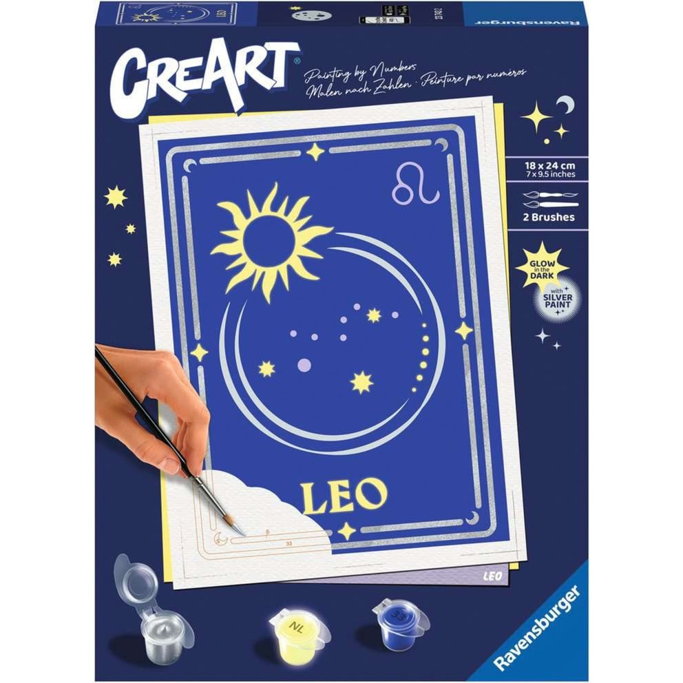 CreArt - Sternzeichen Löwe, Malen