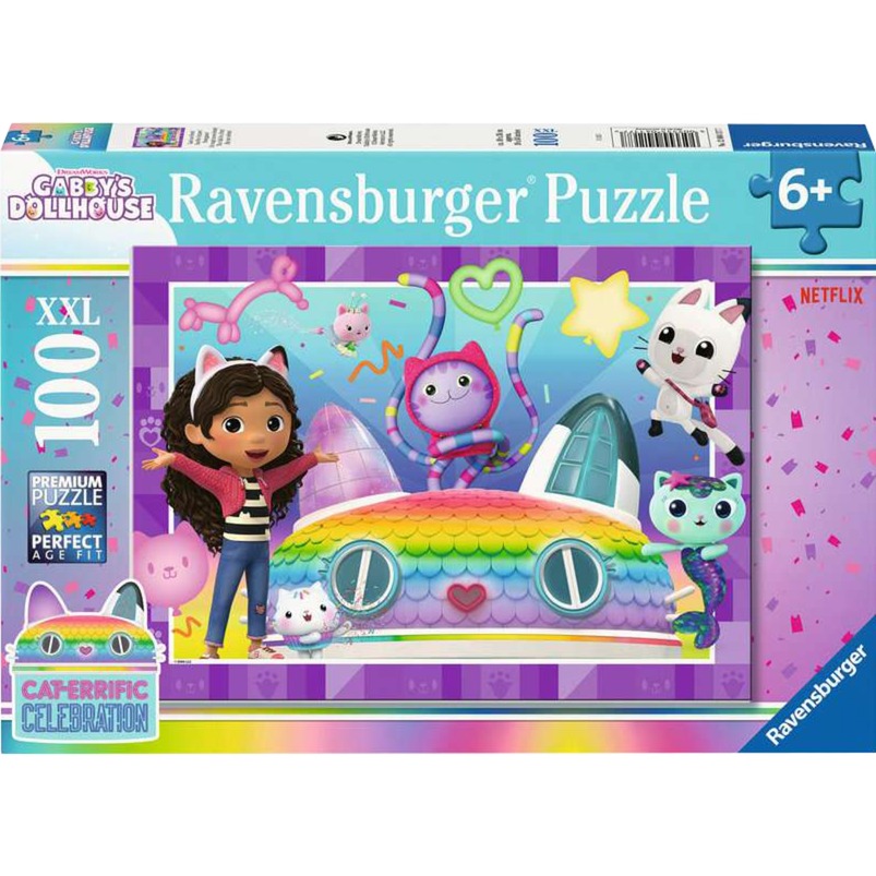 Kinderpuzzle Gabby''s Dollhouse - Lasst uns feiern!
