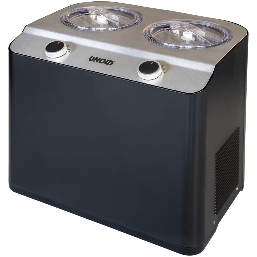 Unold Eismaschine Doppio Nero | 04011689488351 Unold Eismaschine Doppio Nero | 04011689488351