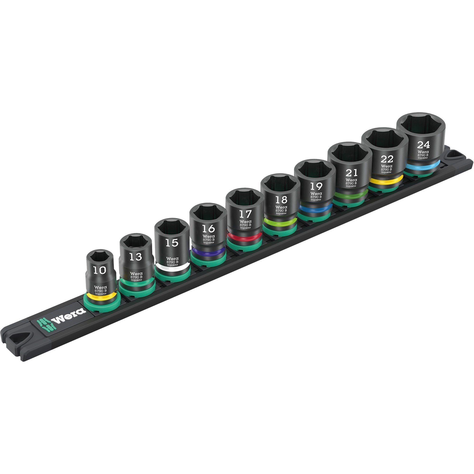Wera 9607 Nuss-Magnetleiste B Impaktor 1 Steckschlüsseleinsatz-Satz 3/8″ | 04013288227546 Wera 9607 Nuss-Magnetleiste B Impaktor 1 Steckschlüsseleinsatz-Satz 3/8″ | 04013288227546
