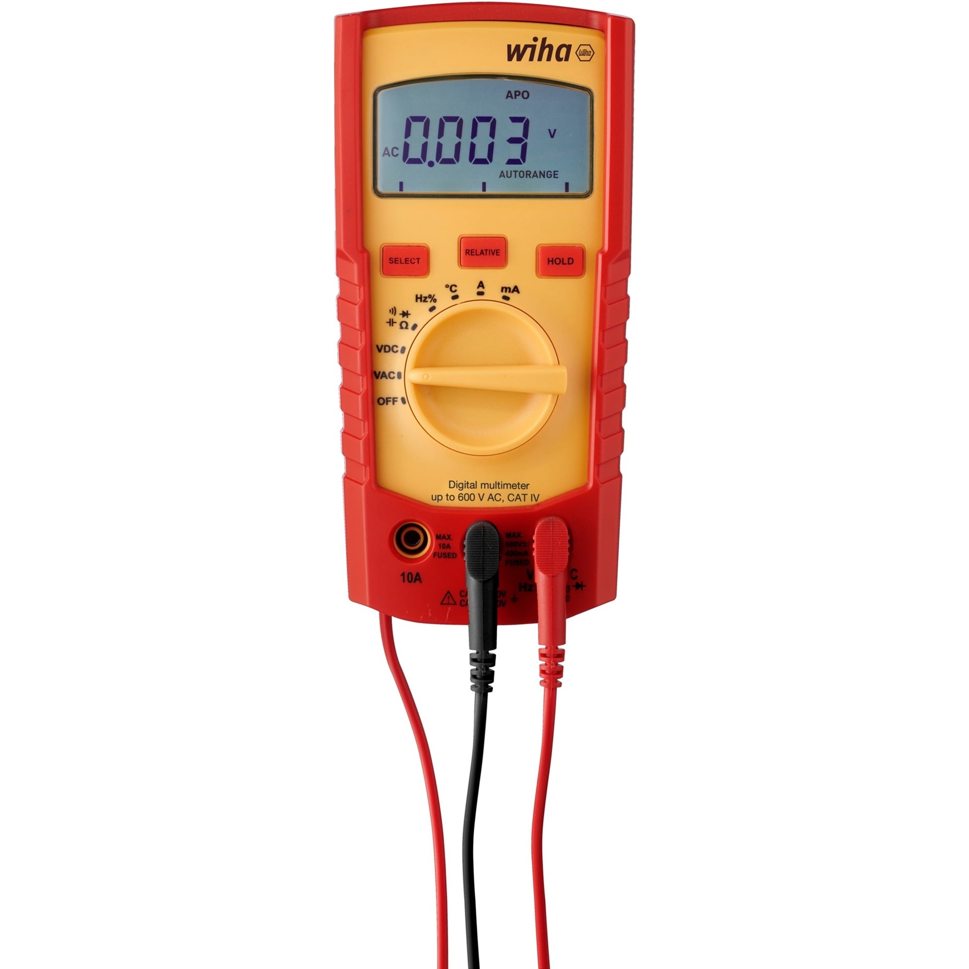 Digitales Multimeter 45215, bis 1.000 V AC, CAT IV, Messgerät