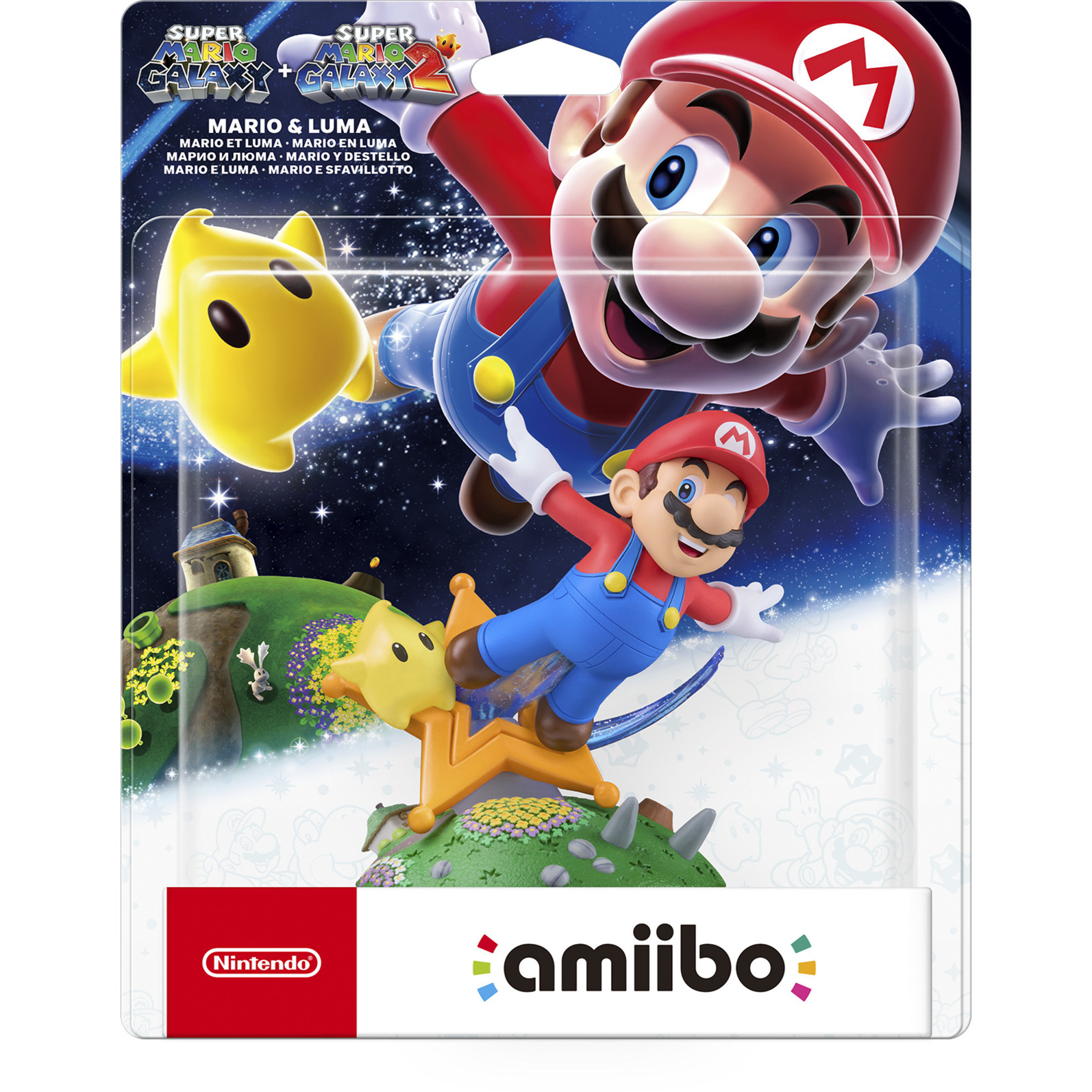 amiibo Mario & Luma-Spielfigur