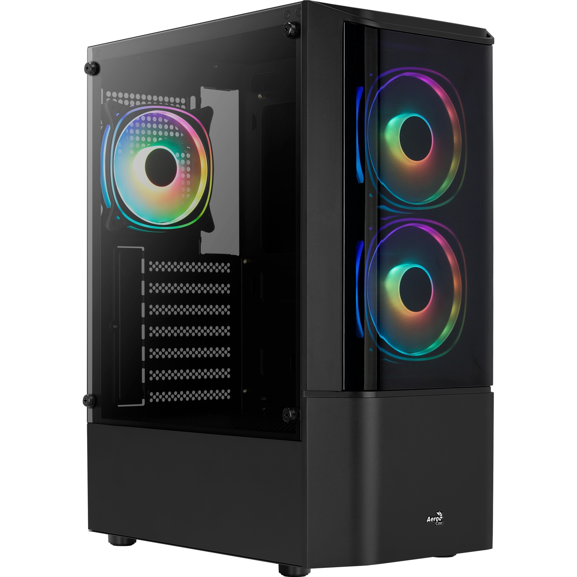 AeroCool Quantum-G-BK-v3, Tower-Gehäuse | 04710562758528 AeroCool Quantum-G-BK-v3, Tower-Gehäuse | 04710562758528