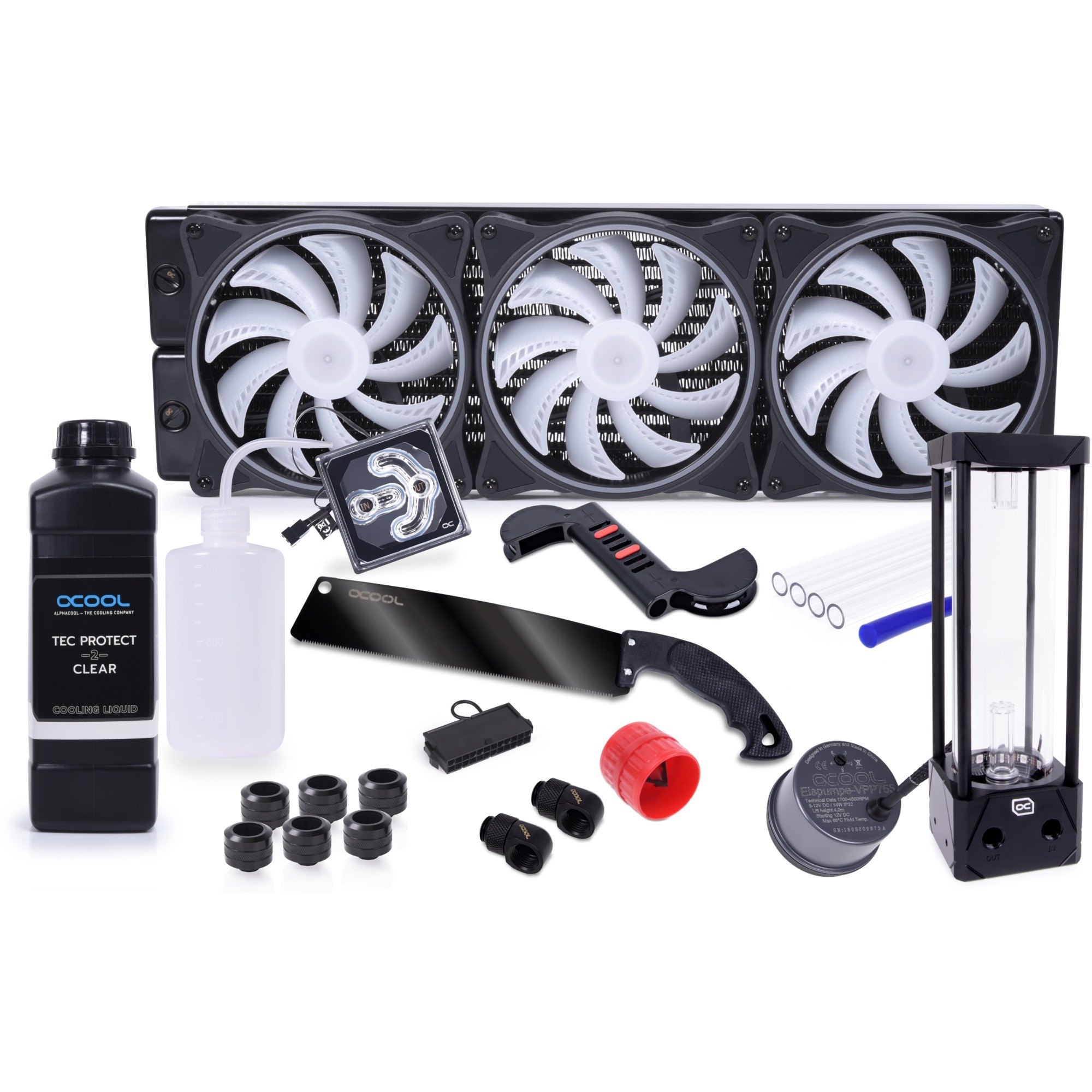 Alphacool Core Hurrican 420mm ST45 420mm, Wasserkühlung | 04250197119948 Alphacool Core Hurrican 420mm ST45 420mm, Wasserkühlung | 04250197119948