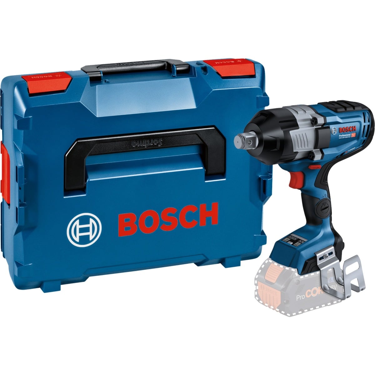 PRO Akku-Schlagschrauber BITURBO GDS 18V-1600 HC Professional solo, 18Volt