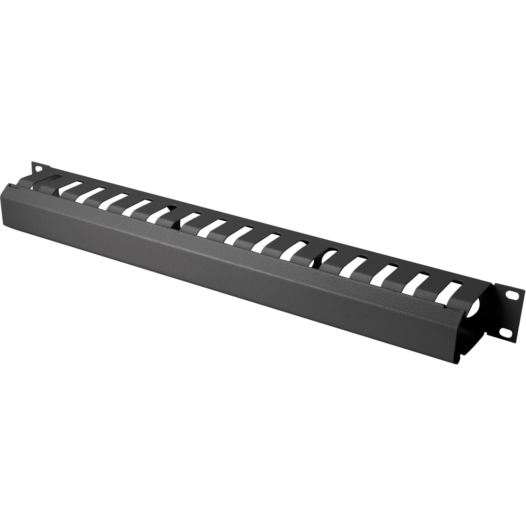 Kabelführungspanel mit abnehmbarer Blende für 483 mm (19")-Schränke