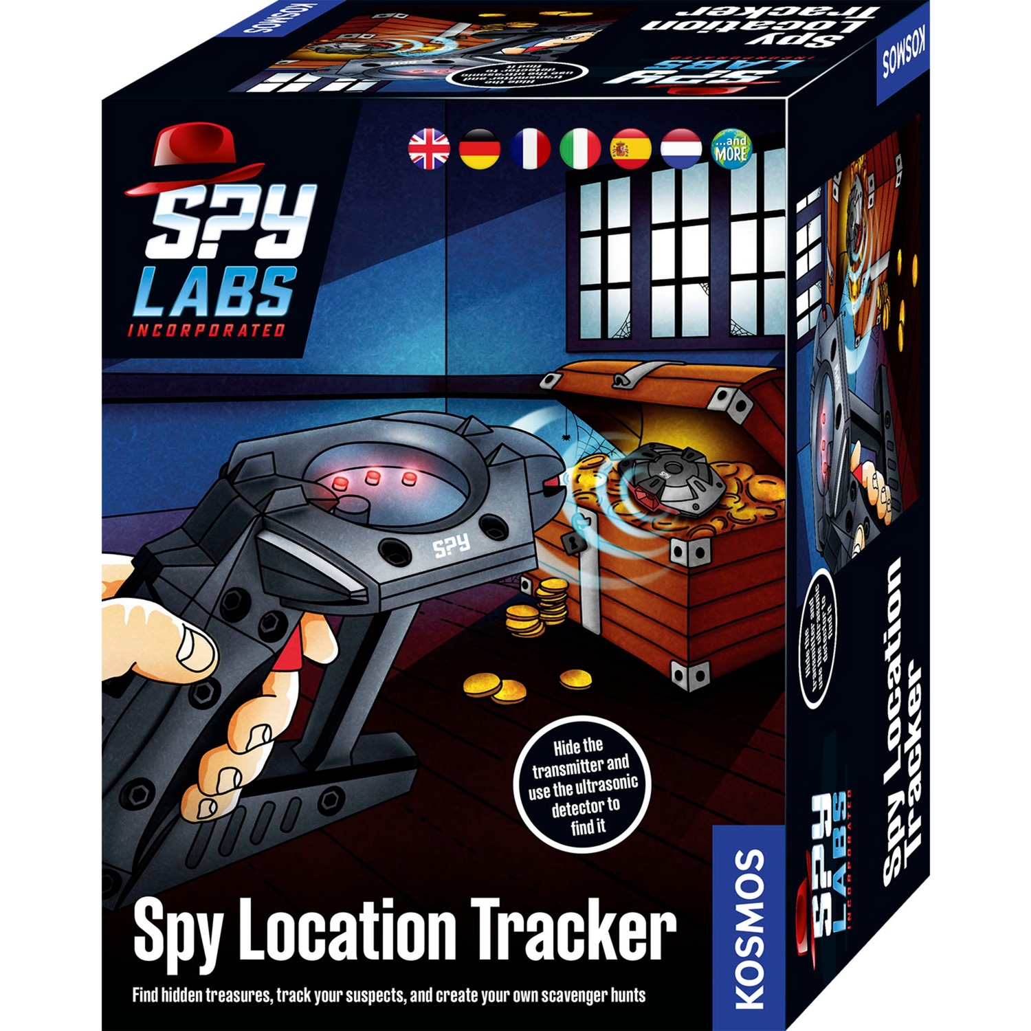 Spy Labs Incorporated Spy Location Tracker, Detektiv-Sets