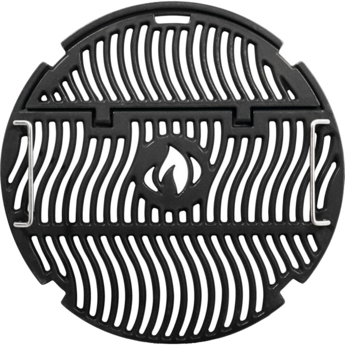 Gusseisen-Grillrost mit Klappe, für Ø 47cm Kugelgrills