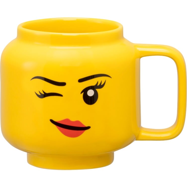 Room Copenhagen LEGO Keramiktasse Winking Girl, klein | 05711938247720 Room Copenhagen LEGO Keramiktasse Winking Girl, klein | 05711938247720