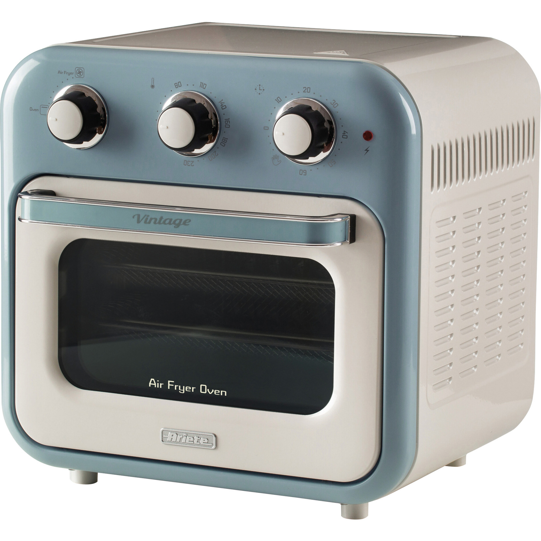 Heißluftfritteuse und Mini-Ofen 3in1 Vintage Blue